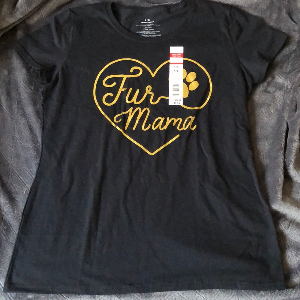 Fur mama top